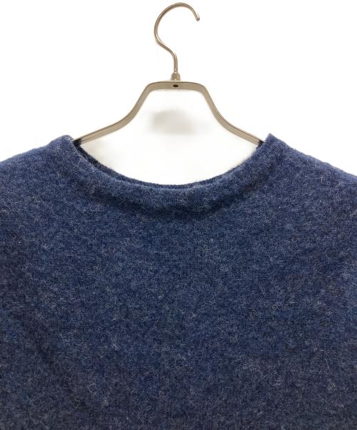 45R（フォーティファイブ・アール）45R (フォーティファイブ・アール) クルーネックニット ネイビー サイズ:2の古着・服飾アイテム