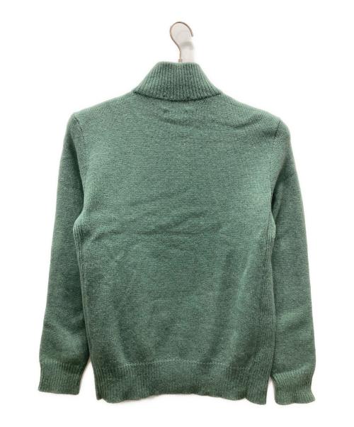 POLO RALPH LAUREN（ポロ・ラルフローレン）POLO RALPH LAUREN (ポロ・ラルフローレン) ハーフジップニット グリーン サイズ:Mの古着・服飾アイテム