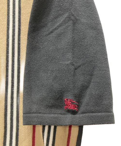 BURBERRY BLACK LABEL（バーバリーブラックレーベル）BURBERRY BLACK LABEL (バーバリーブラックレーベル) S/Sタートルネックニット ベージュ サイズ:3の古着・服飾アイテム