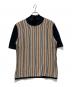 BURBERRY BLACK LABEL（バーバリーブラックレーベル）の古着「S/Sタートルネックニット」｜ベージュ