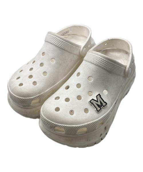 crocs（クロックス）crocs (クロックス) mega crush clog ホワイト サイズ:M5 W7の古着・服飾アイテム