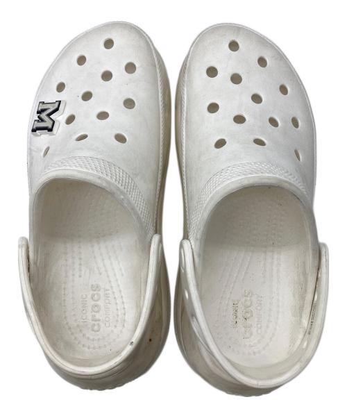 crocs（クロックス）crocs (クロックス) mega crush clog ホワイト サイズ:M5 W7の古着・服飾アイテム