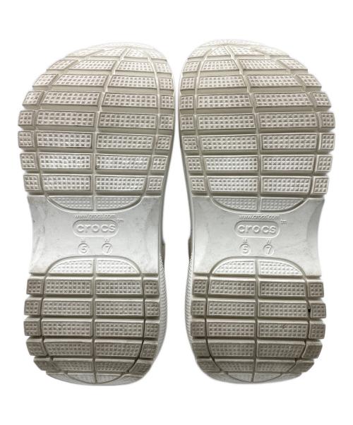 crocs（クロックス）crocs (クロックス) mega crush clog ホワイト サイズ:M5 W7の古着・服飾アイテム