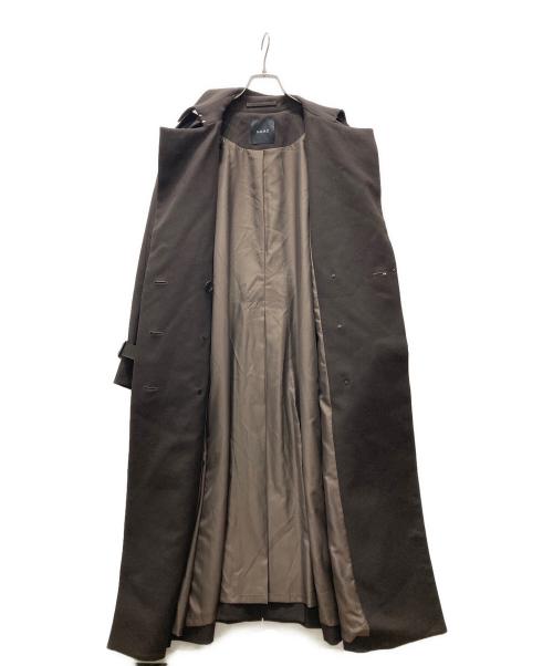 N.O.R.C（ノーク）N.O.R.C (ノーク) ドライウールトレンチコート ブラウン サイズ:2の古着・服飾アイテム
