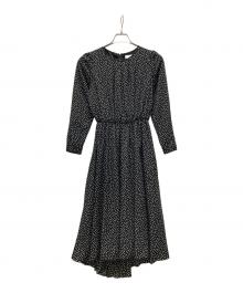 EPOCA THE SHOP（エポカ ザ ショップ）の古着「ドットワンピース」｜ブラック