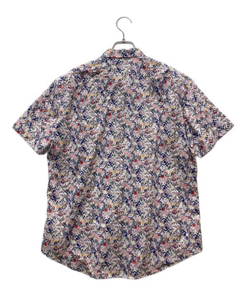 PAUL SMITH（ポールスミス）PAUL SMITH (ポールスミス) ボタニカル柄シャツ ホワイト サイズ:Lの古着・服飾アイテム
