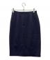 MaxMara (マックスマーラ) スクエアスカート ネイビー サイズ:40 未使用品：3000円