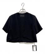 ESTNATIONエストネーション）の古着「ボレロジャケット」｜ブラック