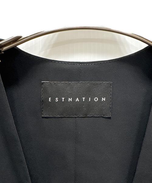 ESTNATION（エストネーション）ESTNATION (エストネーション) ボレロジャケット ブラック サイズ:38 未使用品の古着・服飾アイテム