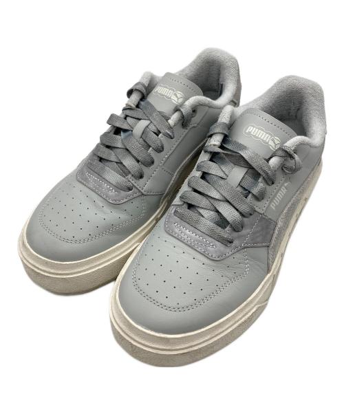 PUMA（プーマ）PUMA (プーマ) ローカットスニーカー グレー サイズ:24の古着・服飾アイテム