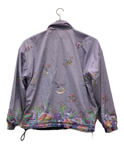 Left Alone（レフトアローン）Left Alone (レフトアローン) リバーシブルジャケット パープル×ブラック サイズ:Mの古着・服飾アイテム