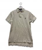 POLO RALPH LAURENポロ・ラルフローレン）の古着「ポロシャツ」｜アイボリー