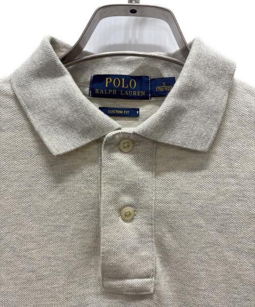 POLO RALPH LAUREN（ポロ・ラルフローレン）POLO RALPH LAUREN (ポロ・ラルフローレン) ポロシャツ アイボリー サイズ:Sの古着・服飾アイテム