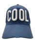 中古・古着 DSQUARED2 (ディースクエアード) COOL刺繍 ベースボールキャップ ネイビー：11000円