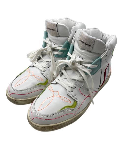 ALES GREY（アレス グレイ）ALES GREY (アレス グレイ) ハイカットスニーカー ホワイト サイズ:8の古着・服飾アイテム