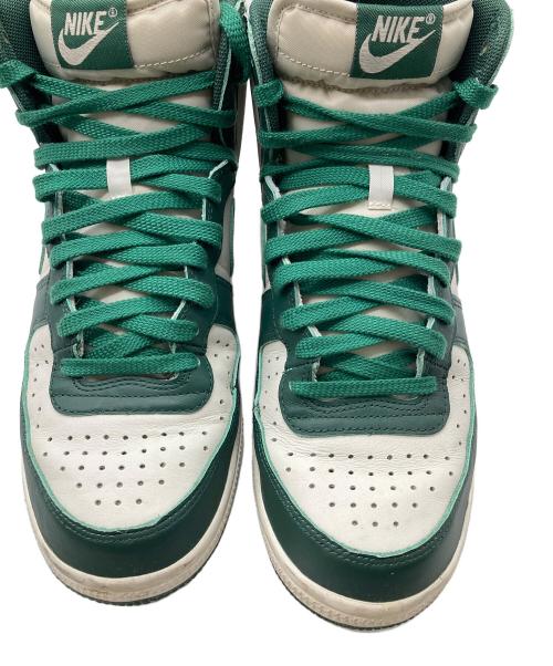 NIKE（ナイキ）NIKE (ナイキ) ハイカットスニーカー グリーン サイズ:27の古着・服飾アイテム