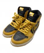 NIKEナイキ）の古着「ハイカットスニーカー」｜イエロー