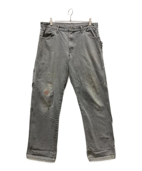 Dickies（ディッキーズ）Dickies (ディッキーズ) ペインターデニムパンツ グレー サイズ:36の古着・服飾アイテム