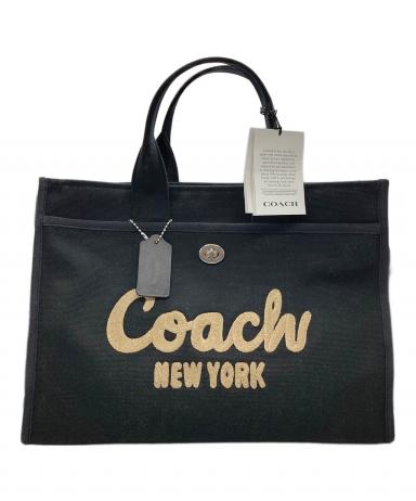 中古・古着通販】COACH (コーチ) カーゴ トート バッグ 42 ブラック