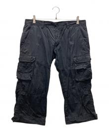 BURBERRY BLACK LABEL（バーバリーブラックレーベル）の古着「バミューダ カーゴパンツ」｜ブラック