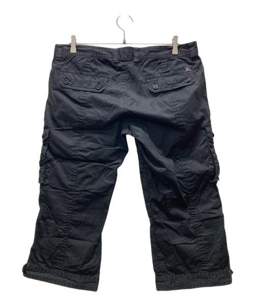 BURBERRY BLACK LABEL（バーバリーブラックレーベル）BURBERRY BLACK LABEL (バーバリーブラックレーベル) バミューダ カーゴパンツ ブラック サイズ:W85の古着・服飾アイテム