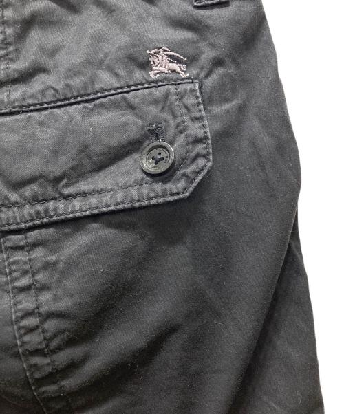 BURBERRY BLACK LABEL（バーバリーブラックレーベル）BURBERRY BLACK LABEL (バーバリーブラックレーベル) バミューダ カーゴパンツ ブラック サイズ:W85の古着・服飾アイテム
