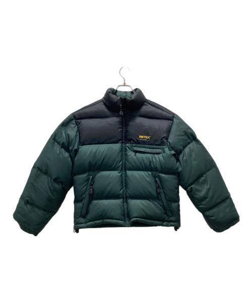 Eddie Bauer（エディーバウアー）Eddie Bauer (エディーバウアー) 90s EBTEKダウンジャケット グリーン サイズ:XSの古着・服飾アイテム