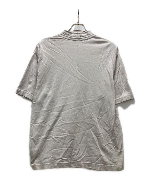 Acne studios（アクネ ストゥディオス）ACNE STUDIOS (アクネ ストゥディオス) ロゴネックTシャツ ホワイト サイズ:XSの古着・服飾アイテム
