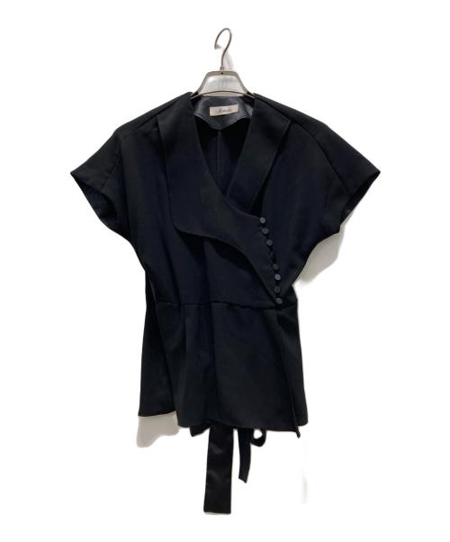 furuta（フルタ）furuta (フルタ) デザインブラウス ブラック サイズ:02の古着・服飾アイテム