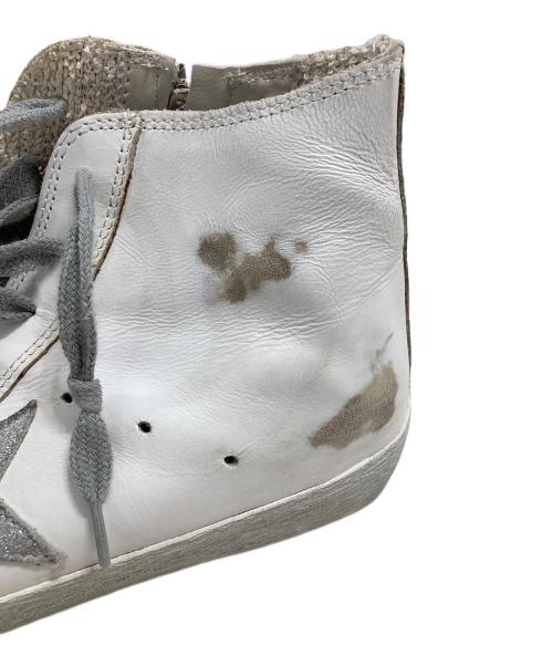 GOLDEN GOOSE（ゴールデングース）GOLDEN GOOSE (ゴールデングース) ハイカットスニーカー ホワイト サイズ:37の古着・服飾アイテム
