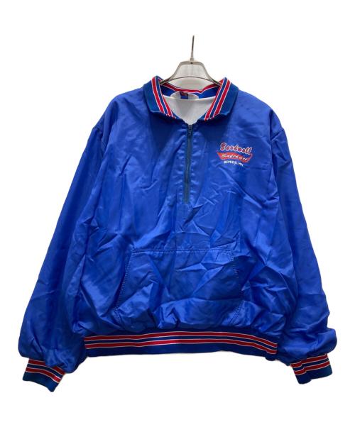 Rennoc（レノック）Rennoc (レノック) USA製ハーフジッププルオーバー ブルー サイズ:XXLの古着・服飾アイテム