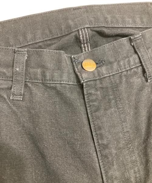 orSlow（オアスロウ）orSlow (オアスロウ) ダブルニーペインターパンツ ブラック サイズ:Mの古着・服飾アイテム