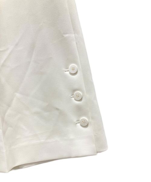 FOXEY NEWYORK（フォクシーニューヨーク）FOXEY NEWYORK (フォクシーニューヨーク) プロムナード ワイドパンツ ホワイト サイズ:40の古着・服飾アイテム