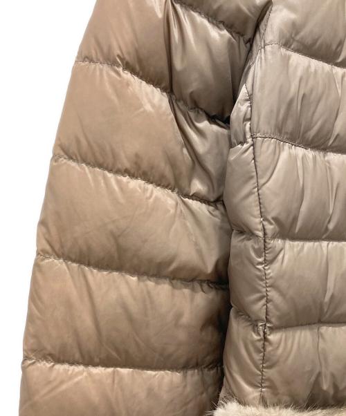MONCLER（モンクレール）MONCLER (モンクレール) ANCY ダウンコート ブラウンの古着・服飾アイテム