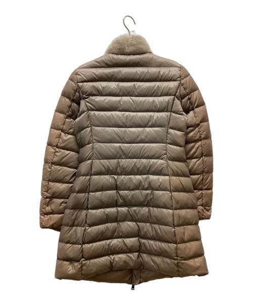 MONCLER（モンクレール）MONCLER (モンクレール) ANCY ダウンコート ブラウンの古着・服飾アイテム