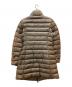 MONCLER (モンクレール) ANCY ダウンコート ブラウン：32000円