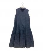 FOXEYフォクシー）の古着「Sonata ノースリーブワンピース」｜ネイビー