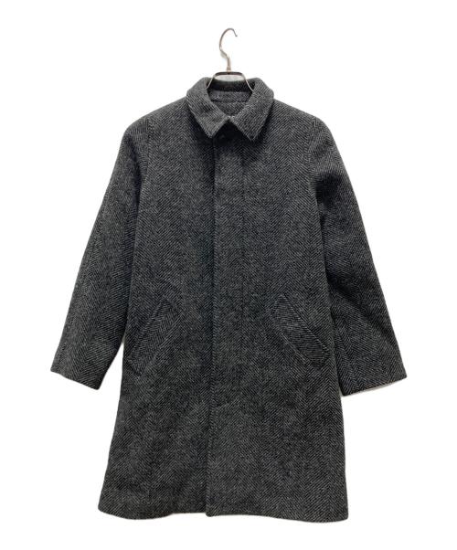A.P.C.（アーペーセー）A.P.C. (アーペーセー) FOX BROTHERS (フォックスブラザーズ) ステンカラーコート グレー サイズ:XSの古着・服飾アイテム