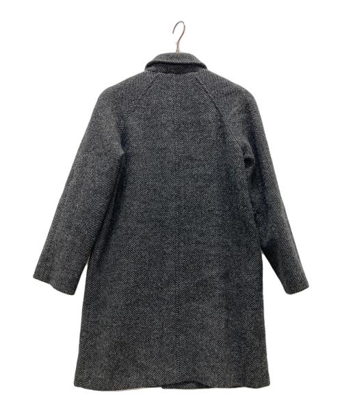 A.P.C.（アーペーセー）A.P.C. (アーペーセー) FOX BROTHERS (フォックスブラザーズ) ステンカラーコート グレー サイズ:XSの古着・服飾アイテム