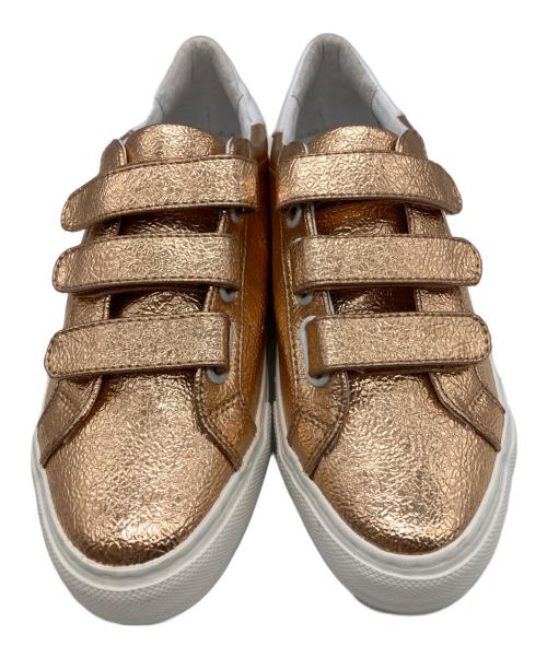 No Name（ノーネーム）No Name (ノーネーム) ARCADE STRAPS ベルクロスニーカー ピンク サイズ:24の古着・服飾アイテム