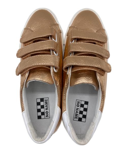 No Name（ノーネーム）No Name (ノーネーム) ARCADE STRAPS ベルクロスニーカー ピンク サイズ:24の古着・服飾アイテム