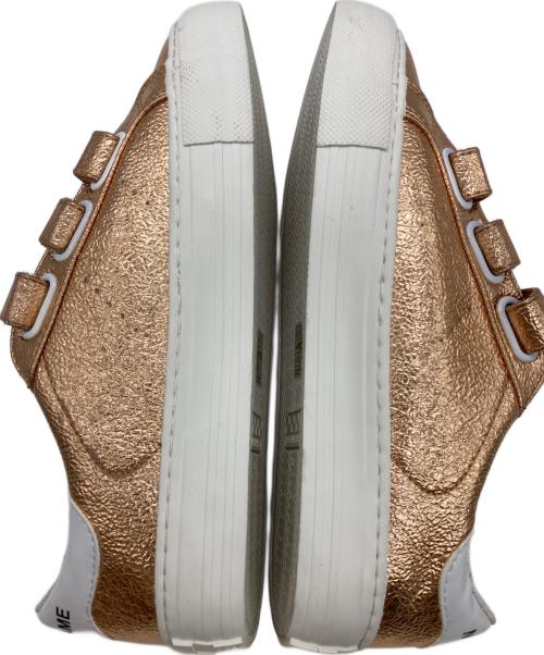 No Name（ノーネーム）No Name (ノーネーム) ARCADE STRAPS ベルクロスニーカー ピンク サイズ:24の古着・服飾アイテム