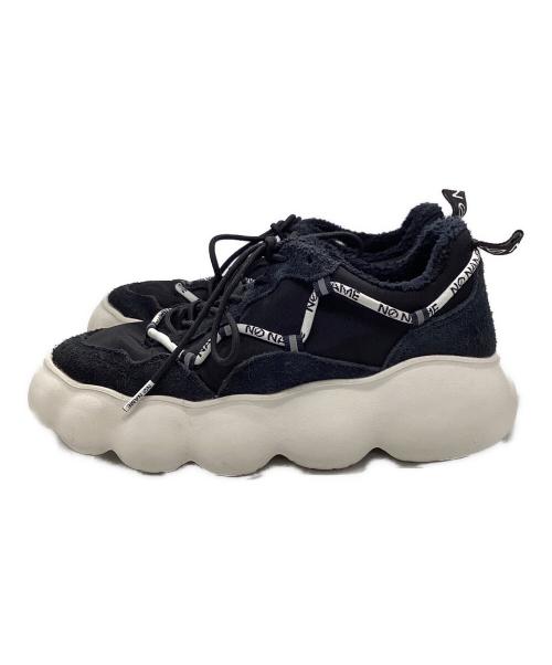 No Name（ノーネーム）No Name (ノーネーム) GONG ボリュームソールスニーカー ブラック サイズ:24の古着・服飾アイテム