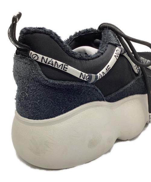 No Name（ノーネーム）No Name (ノーネーム) GONG ボリュームソールスニーカー ブラック サイズ:24の古着・服飾アイテム