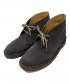 CLARKSクラークス）の古着「デザートブーツ」｜グレー