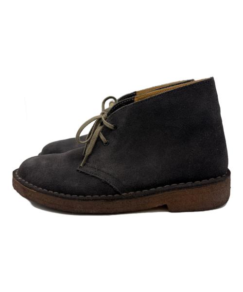 CLARKS（クラークス）CLARKS (クラークス) デザートブーツ グレー サイズ:US7 １/2の古着・服飾アイテム