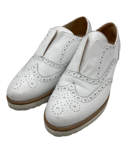 luca grossi（ルカグロッシ）Luca Grossi (ルカグロッシ) ローファー ホワイト サイズ:24の古着・服飾アイテム