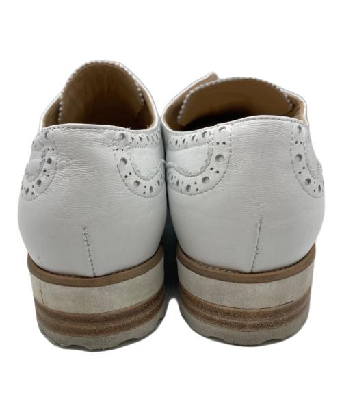 luca grossi（ルカグロッシ）Luca Grossi (ルカグロッシ) ローファー ホワイト サイズ:24の古着・服飾アイテム