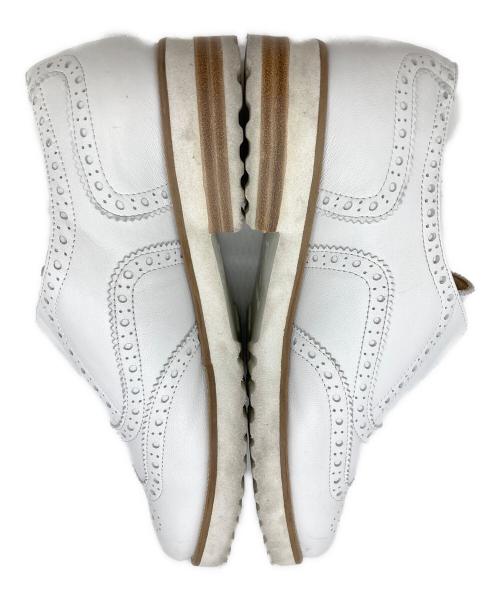 luca grossi（ルカグロッシ）Luca Grossi (ルカグロッシ) ローファー ホワイト サイズ:24の古着・服飾アイテム