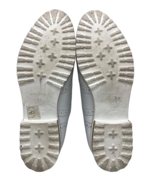 luca grossi（ルカグロッシ）Luca Grossi (ルカグロッシ) ローファー ホワイト サイズ:24の古着・服飾アイテム